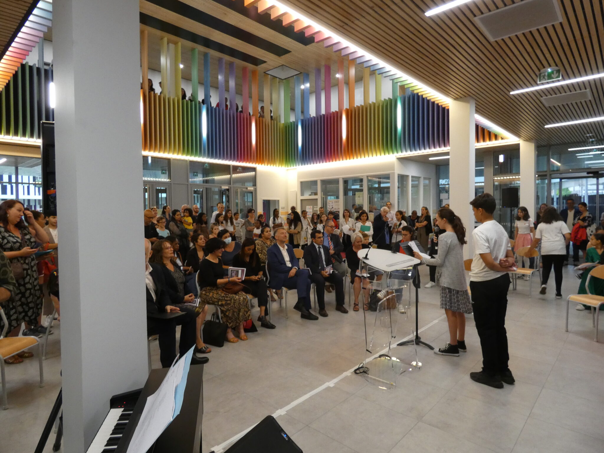 Inauguration du collège Gisèle Halimi – Site du Collège Gisèle Halimi