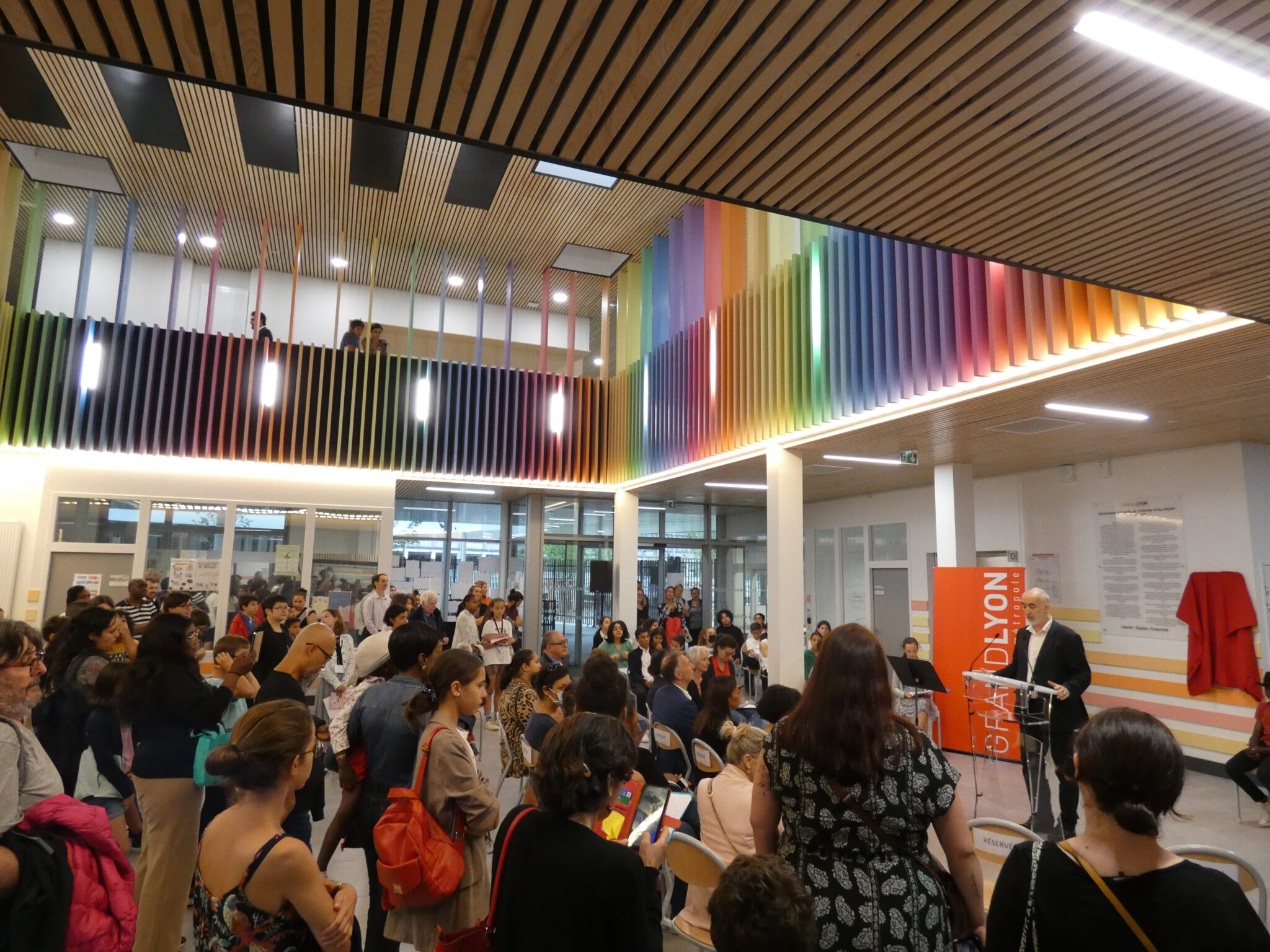 Inauguration du collège Gisèle Halimi – Site du Collège Gisèle Halimi