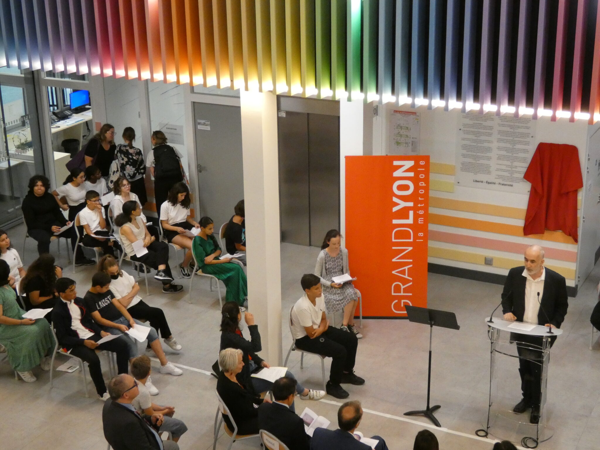 Inauguration du collège Gisèle Halimi – Site du Collège Gisèle Halimi